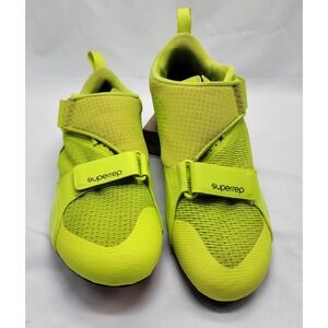 Nike SuperRep Cycle 2 Yellow Green Athletic Cycling Shoes Mens Size 10